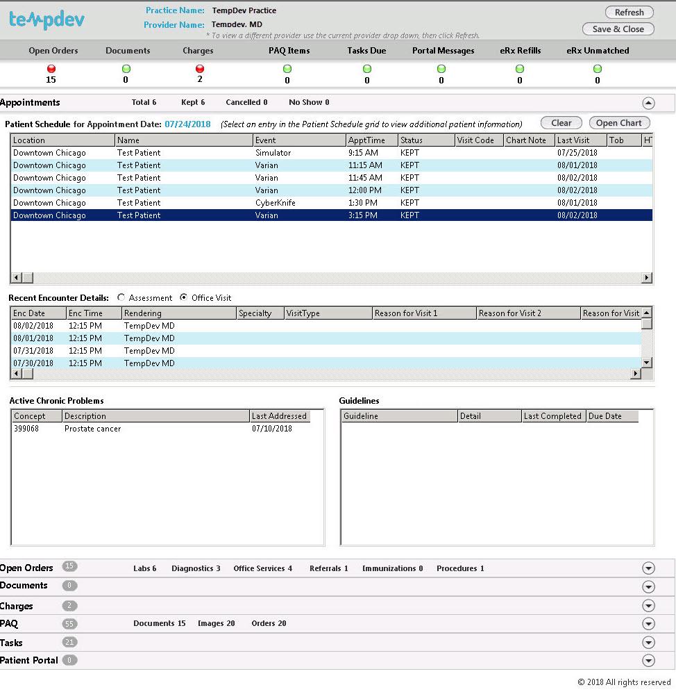 NextGen EHR Operations Advisor Template