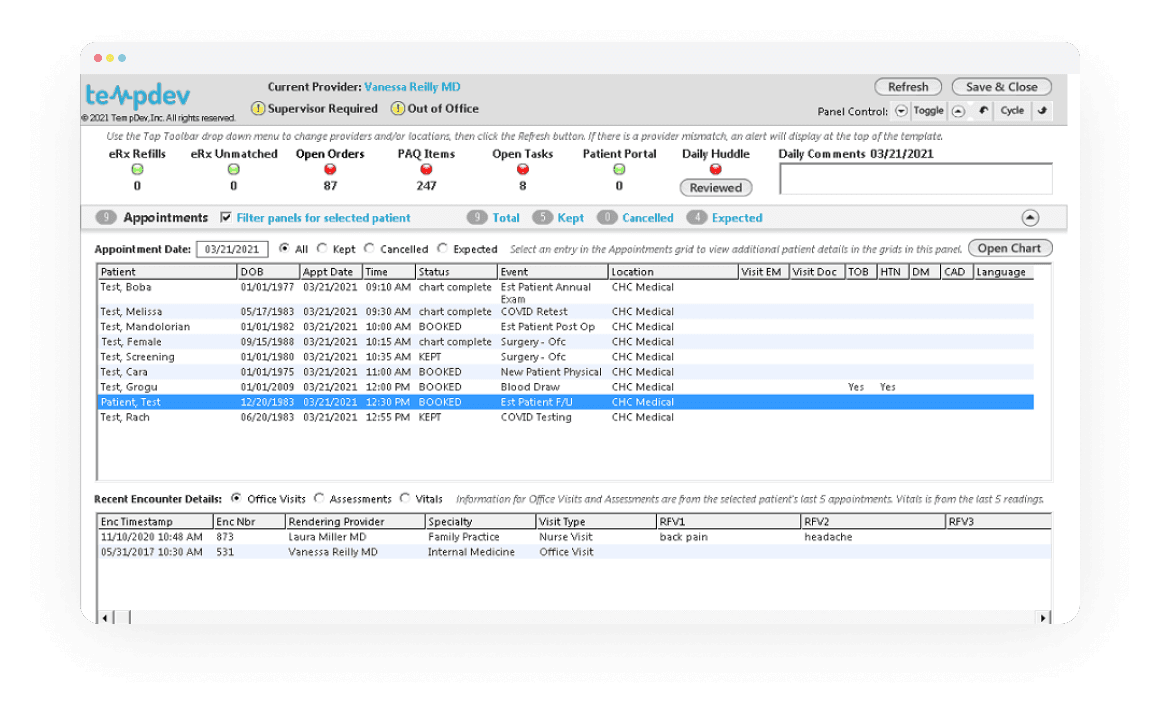 EHR Operations Advisor