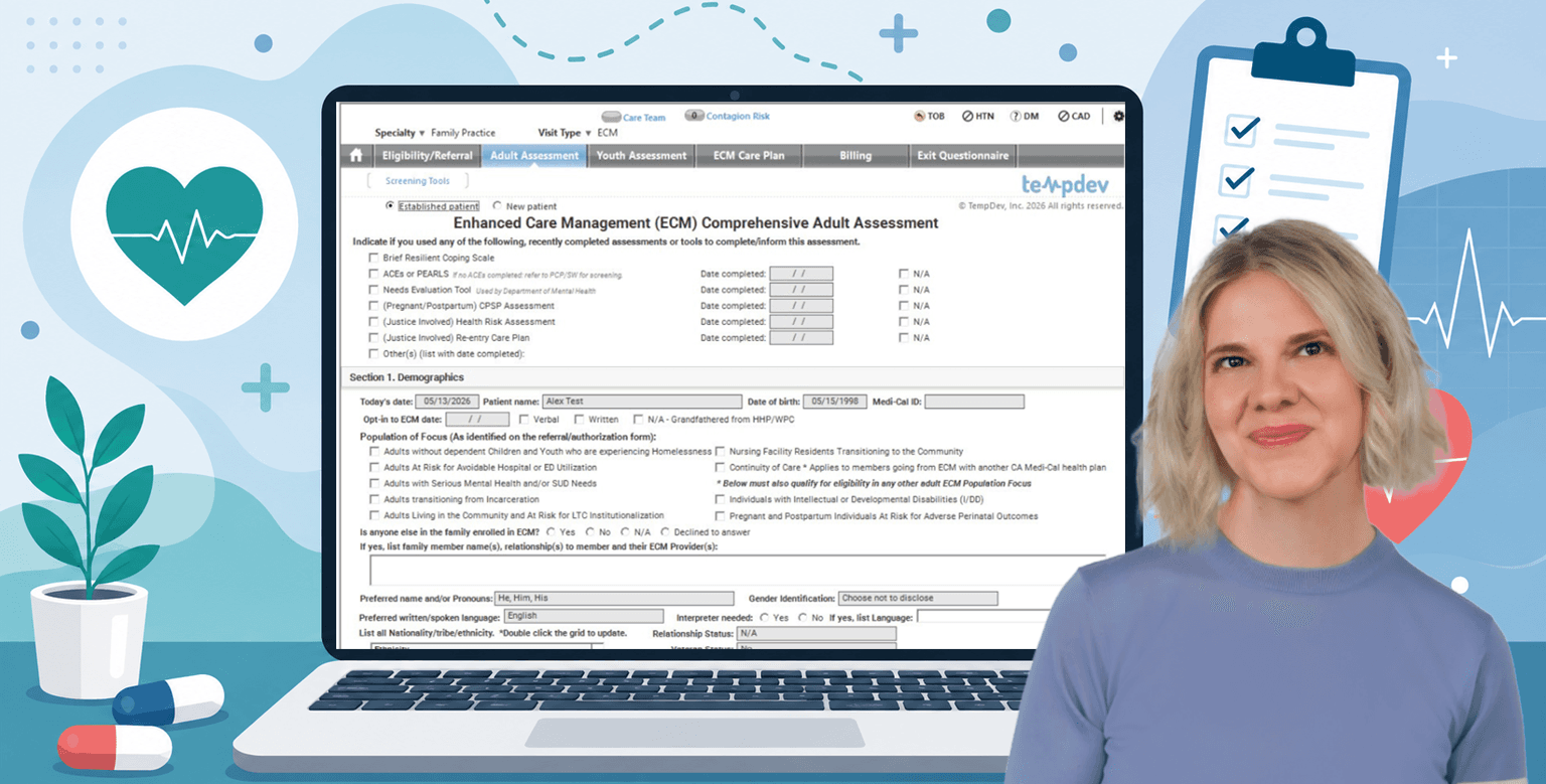 Enhanced Care Management Package for NextGen EHR