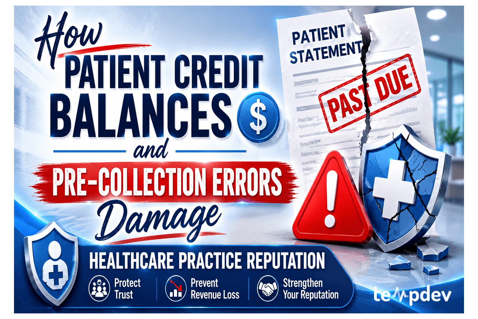 How Patient Credit Balances and Pre-Collection Errors Damage Healthcare Practice Reputation