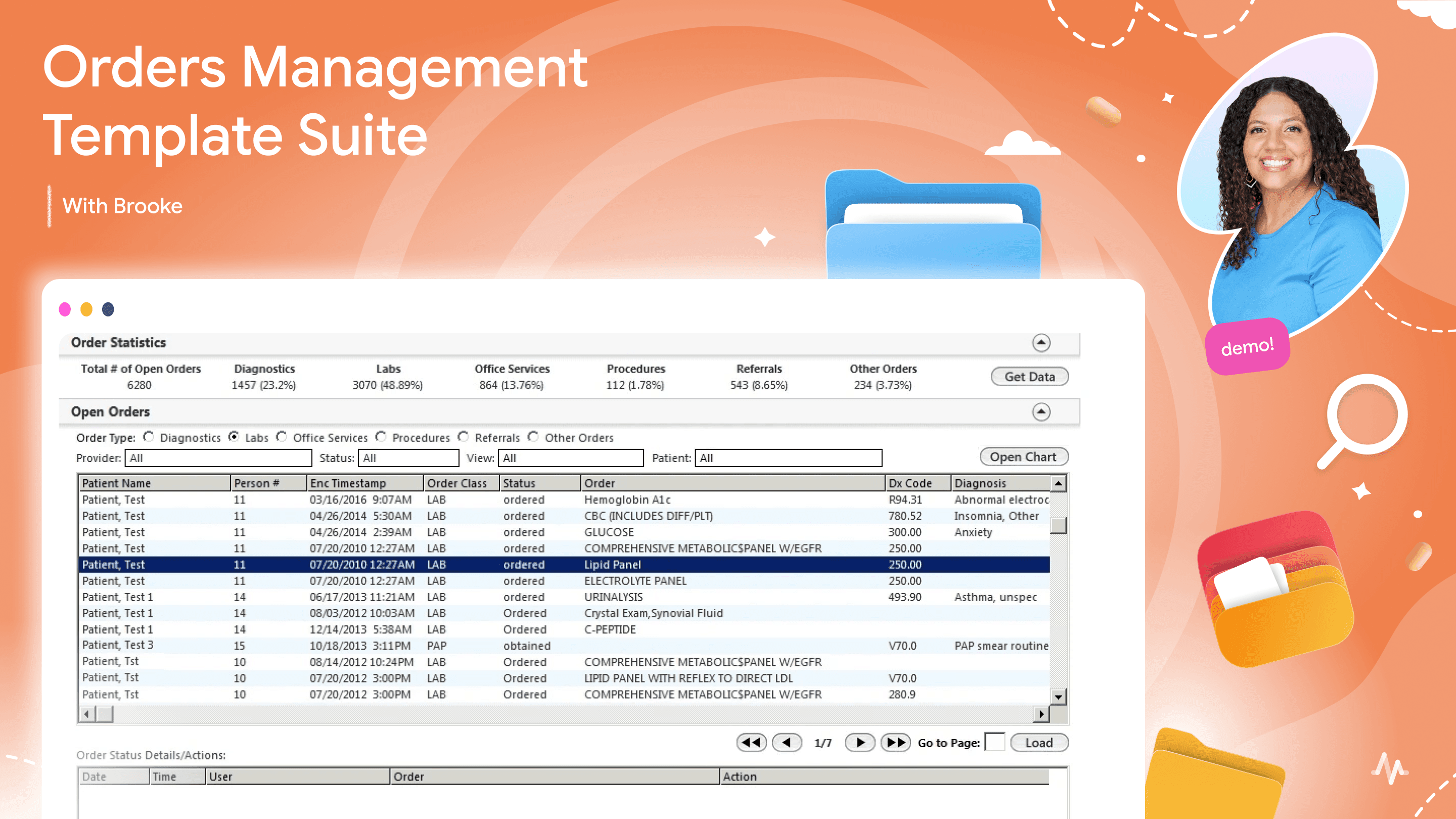 Orders Management Template Suite