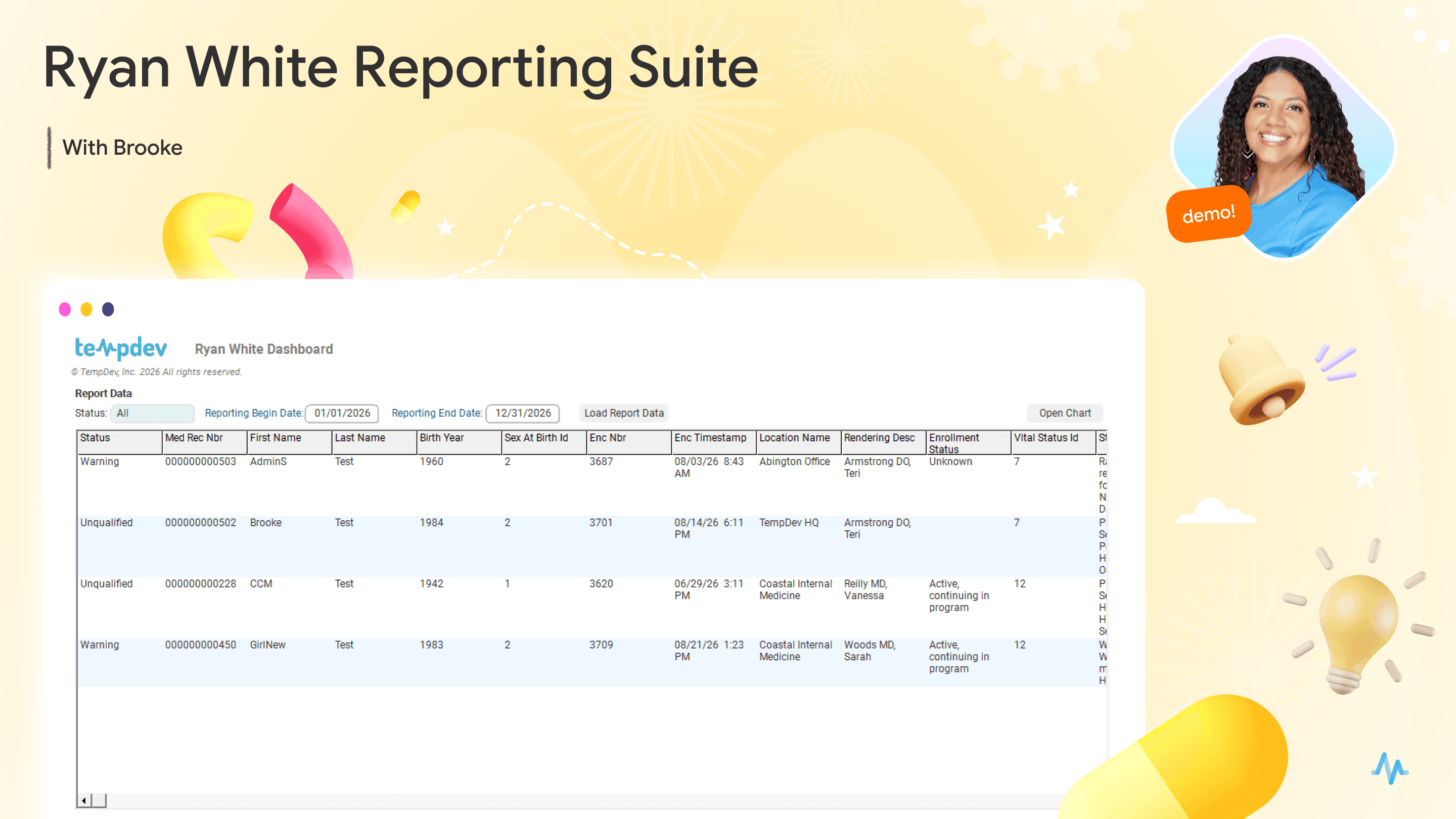 Ryan White Reporting Suite